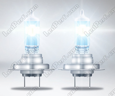 Eclairage d'une paire d' ampoules H7 Osram Night Breaker Laser +150%
