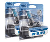 Pack de 2 ampoules HB3 Philips WhiteVision ULTRA + Veilleuses - 9005WVUB1