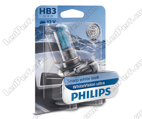 1x Ampoule HB3 Philips WhiteVision ULTRA +60% 60W - 9005WVUB1