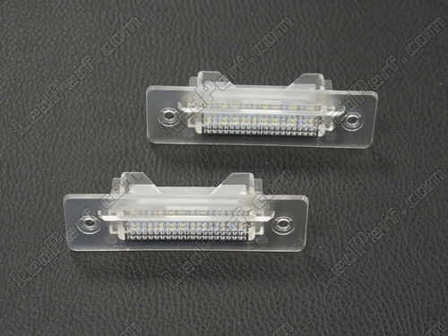Pack Ampoule LED Plaque d'immatriculation blanc pour Porsche Boxster 987 