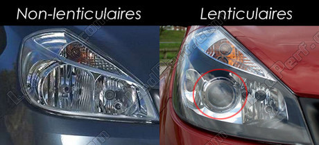 Pack ampoules de feux/phares Xenon effect pour Renault Clio 3