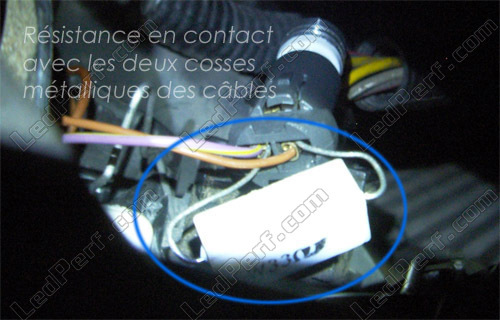 Résistance anti-erreur pour ampoule H7 12 volts - Led-effect