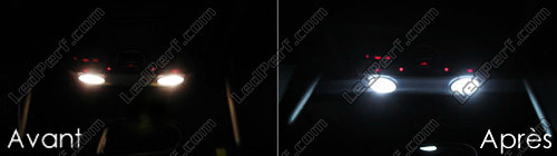 VW SCIROCCO 2 Ampoules LED BLANC éclairage Miroirs courtoisie Pare-soleils