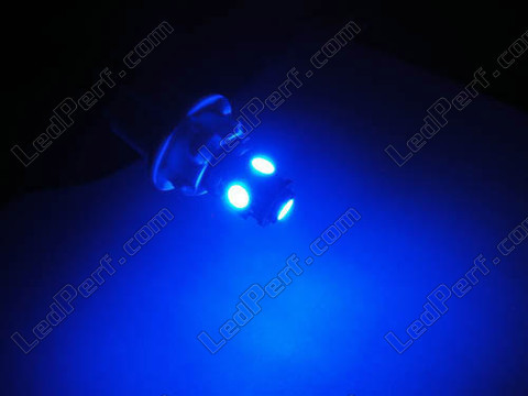 Ampoule led BAX9S H6W Xtrem bleue effet xenon