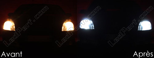 2x Toyota Yaris Verso lumineux LED Blanc XENON SUPERLUX plaque minéralogique ampoules