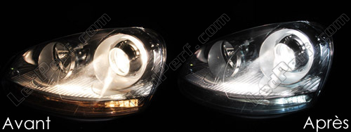 Pack ampoules de feux/phares Xenon effect pour Volkswagen Golf 5