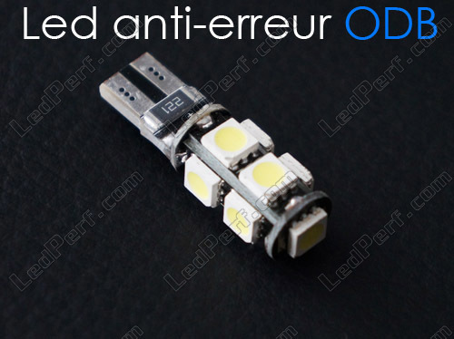 2 AMPOULE W5W CANBUS 15 LED SMD SANS ERREUR ODB - ADTUNING FRANCE