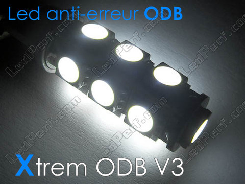 Ampoule led T10 W5W Xtrem ODB V3 blanche effet xenon