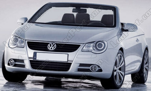 VW EOS 1F8 80 W Super Blanc Xenon HID Avant Ampoules Anti-Brouillard Paire