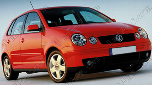 Pack Leds plaque d'immatriculation pour Volkswagen Polo 4 (9N3)