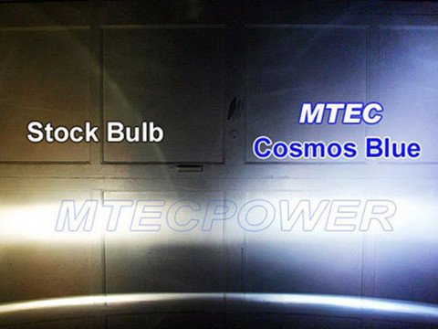 Ampoule au gaz xenon H10 MTEC Cosmos Blue