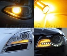 SEAT Ibiza Mk5 4-led jaune côté lumineux xenon lumière ampoules paire mise à niveau