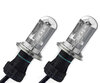 Pack de 2 ampoules H4 Bi Xenon HID de rechange 35W 5000K