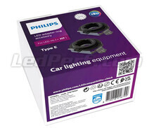 2x Adaptateurs Philips Type E pour ampoules H7 LED PRO6001 - 11178X2