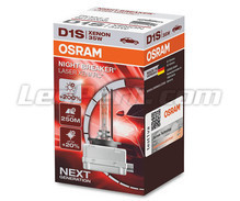 Ampoule Xénon D1S Osram Xenarc Night Breaker Laser +200% - 66140XNL