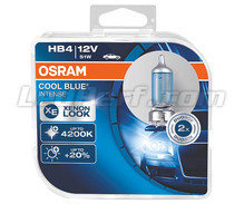 Pack de 2 Ampoules HB4 Osram Cool Blue Intense - 9006CBI-HCB