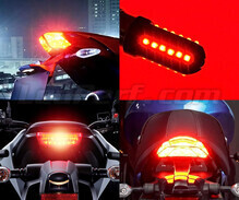 Pack ampoules LED pour feux arrière / feux stop de BMW Motorrad K 1200 LT (1997 - 2004)