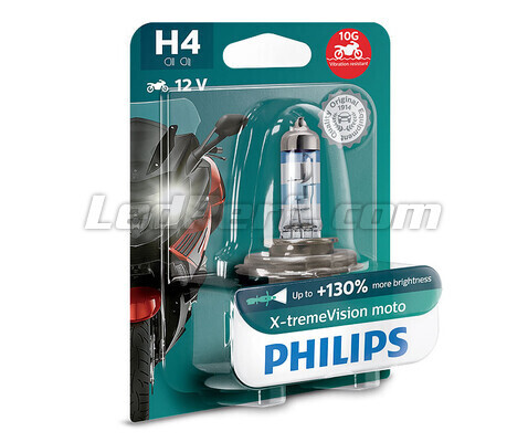 Ampoule Philips City Vision Moto H4 12V 60/55W pas cher - Eco Motos Pièces