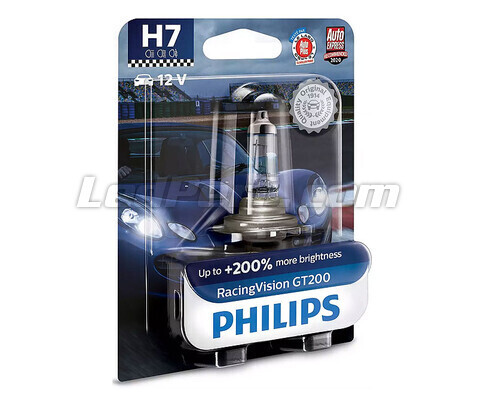 Ampoule pour feu d'angle PHILIPS 2 ✕ H7 RacingVision GT200