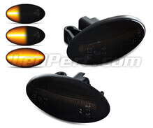 Répétiteurs latéraux dynamiques à LED pour Peugeot 206+