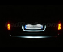 Pack leds (blanc pur) plaque arrière pour BMW X5 (E53)