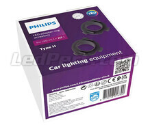 2x Adaptateurs Philips Type H pour ampoules H7 LED PRO6001 - 11172X2