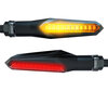 Clignotants dynamiques LED + feux stop pour Suzuki Bandit 600 N (1995 - 1999)
