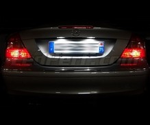 Pack leds (blanc pur 6000K) plaque arrière pour Mercedes CLK W209