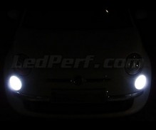 Pack veilleuses et feux de jour (blanc xenon) pour Fiat 500