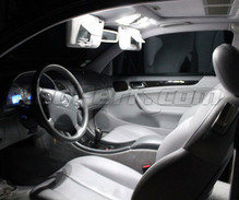 Pack intérieur luxe full leds (blanc pur) pour Mercedes CLK W208