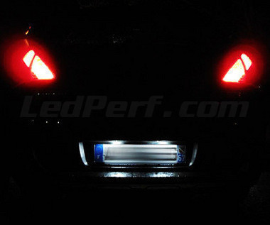 Pour Peugeot 3008 Ampoules LED Plaque d'immatriculation Blanc