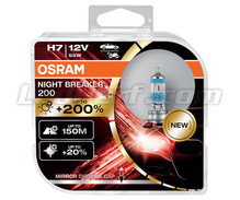 Pack de 2 Ampoules H7 OSRAM Night Breaker® 200 - 64210NB200-HCB