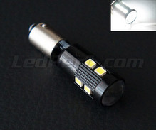 Ampoule H21W Magnifier à 10 leds SG Haute puissance + Loupe blanches Culot BAY9S
