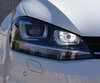 Pack feux de jour à led (blanc xenon) pour Volkswagen Golf 7 (avec bi-xenon PXA)