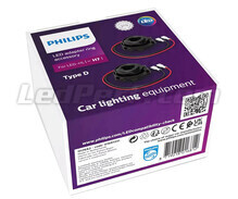 2x Adaptateurs Philips Type D pour ampoules H7 LED PRO6001 - 11176X2