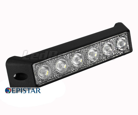 Feu LED 4x4 - Phare LED - longue portée - 45W - 3x15W - 180mm