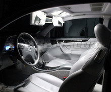 Pack intérieur luxe full leds (blanc pur) pour Mercedes Classe E W211