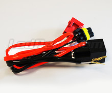 Faisceau de cables avec relais pour Kit Xenon HID H8 - H11 Moto