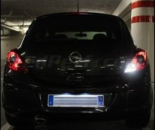 Pack leds (blanc 6000K) feux de recul pour Opel Corsa D